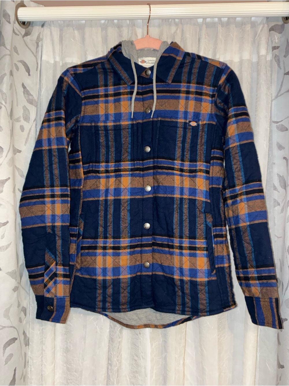 Dickies Women’s plaid coat/jacket size XS